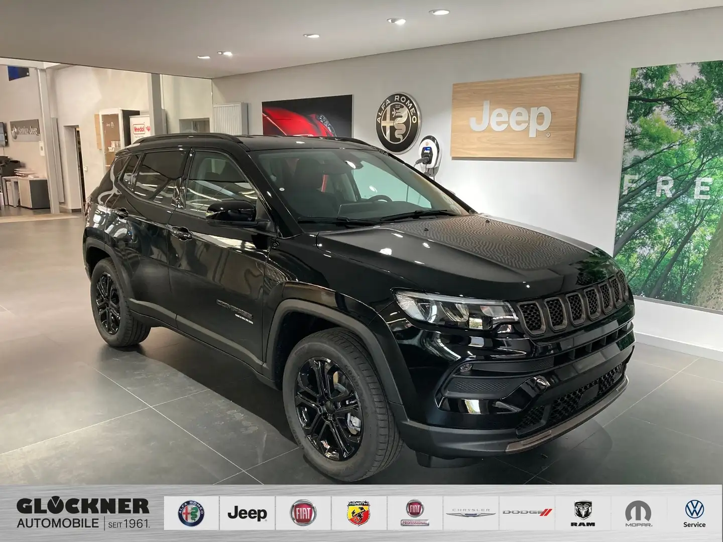 Jeep Compass PHEV Upland 4xe NAVI KAMERA Negro - 1