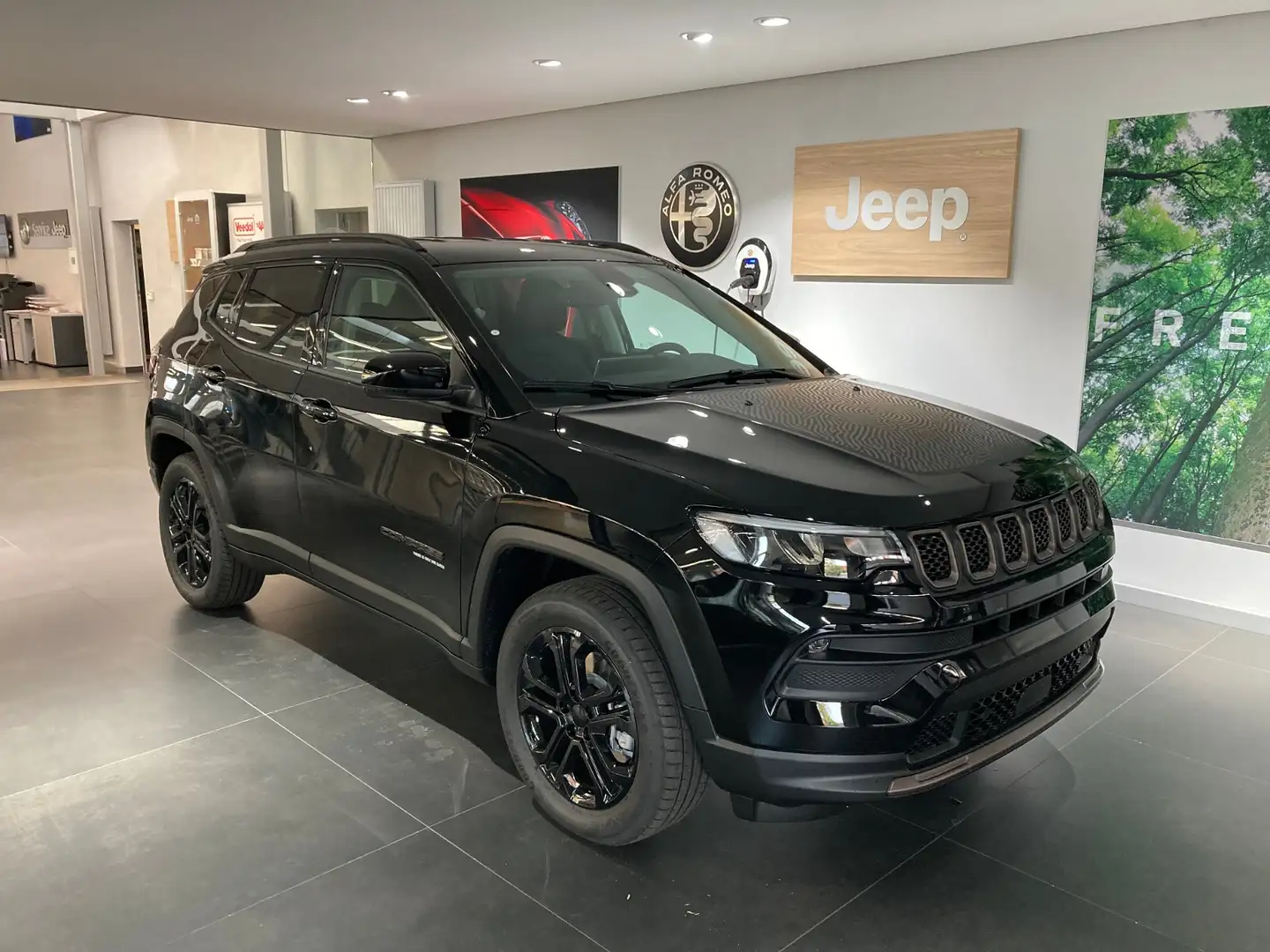 Jeep Compass PHEV Upland 4xe NAVI KAMERA Negro - 2