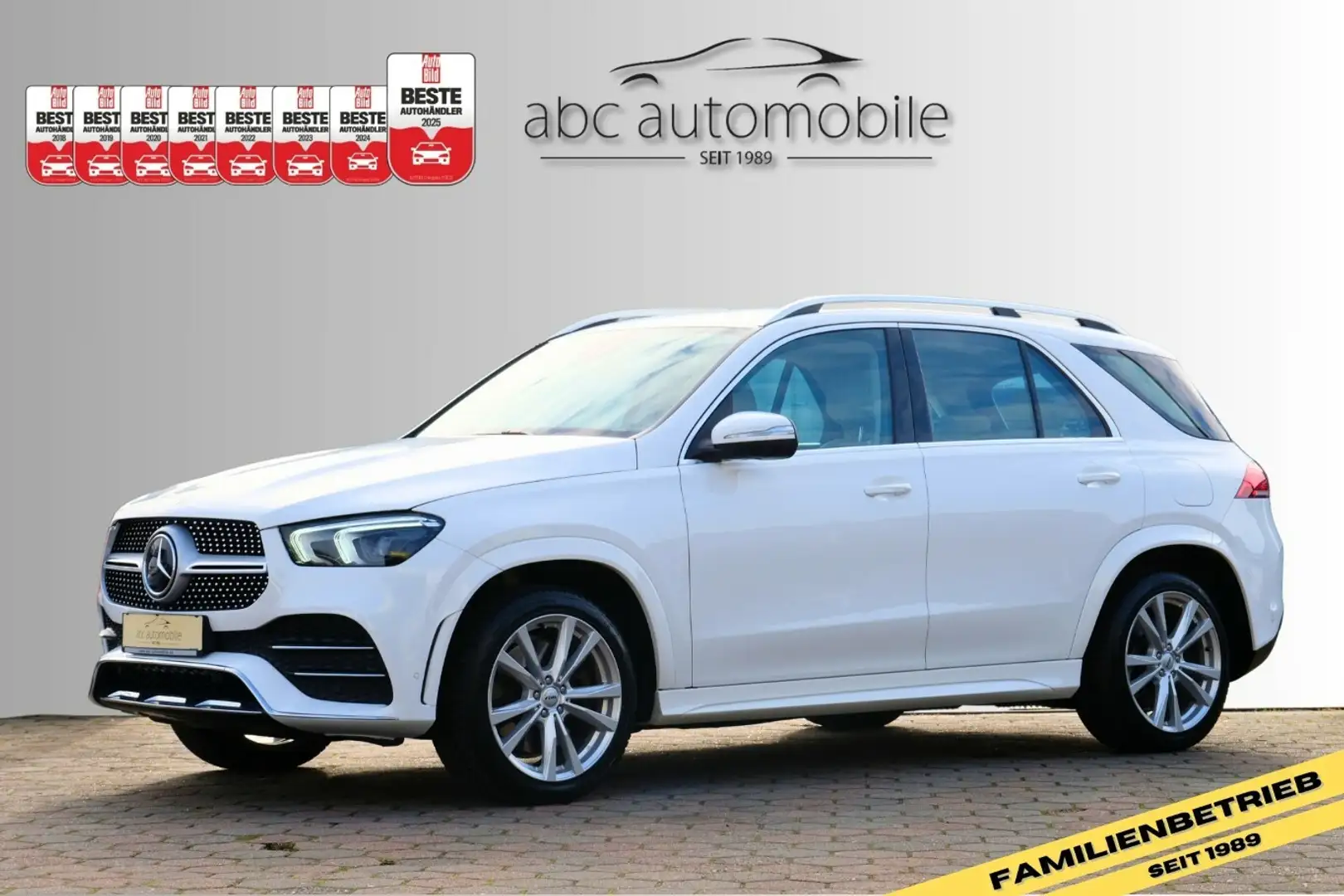 Mercedes-Benz GLE 350 e 4M Sitzklima 360° FahrassistenzPaket Weiß - 1