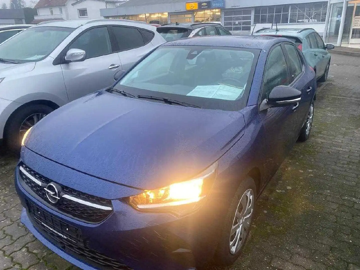 Opel Corsa F e Basis Blau - 1