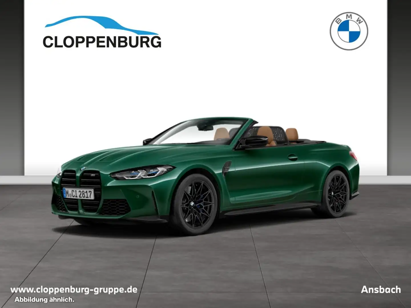 BMW M4 Competition M xDrive Cabrio Head-Up DAB Grün - 1