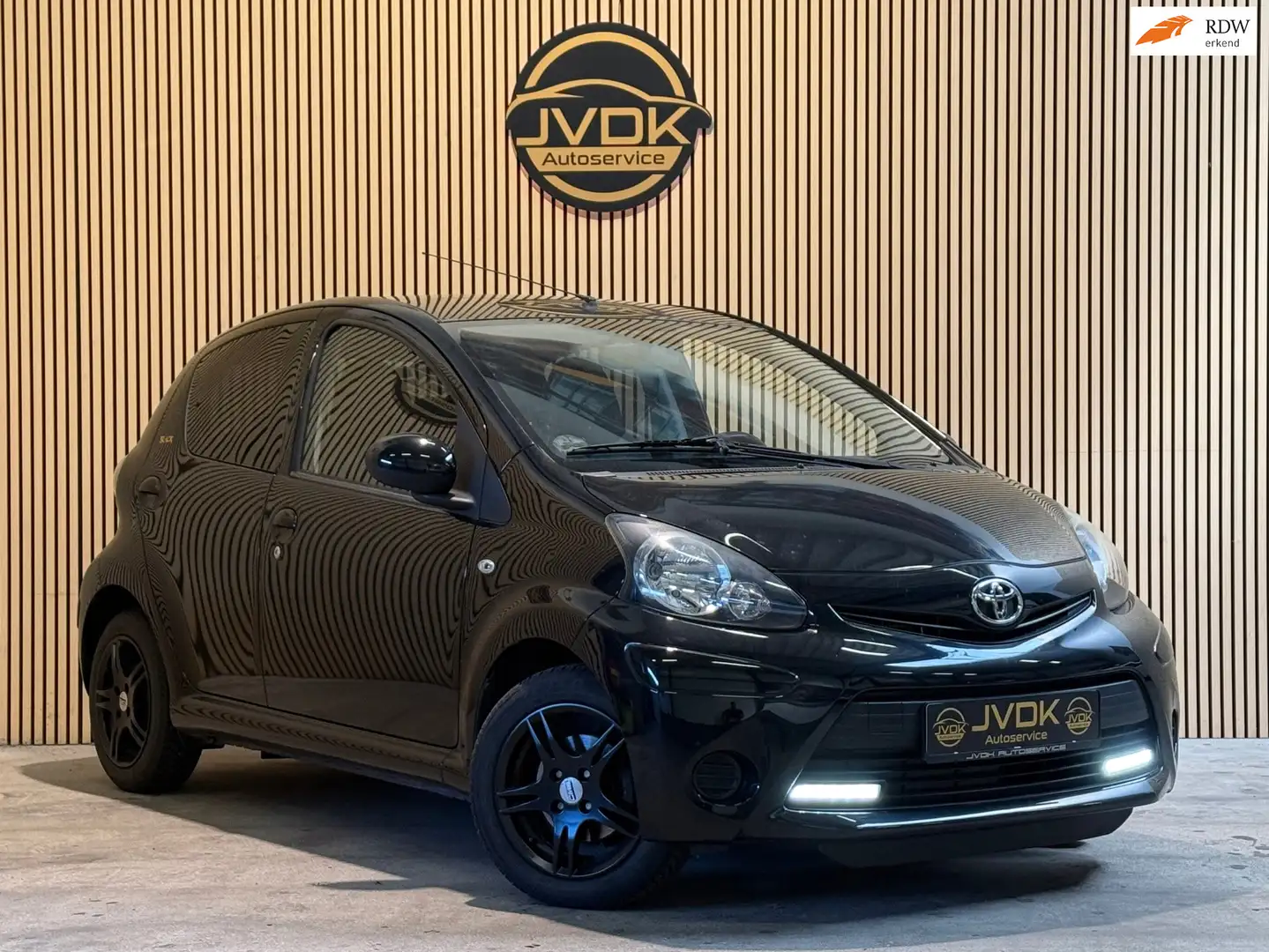 Toyota Aygo Black Edition 2012 – LAGE KM/AIRCO/TOPSTAAT/CARPLA Nero - 1