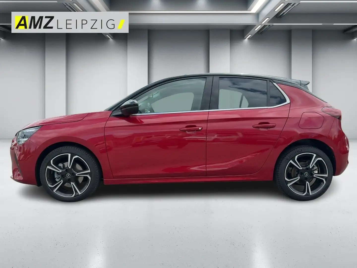Opel Corsa F 1.2 Turbo Elegance *Stadtflitzer* Rood - 2