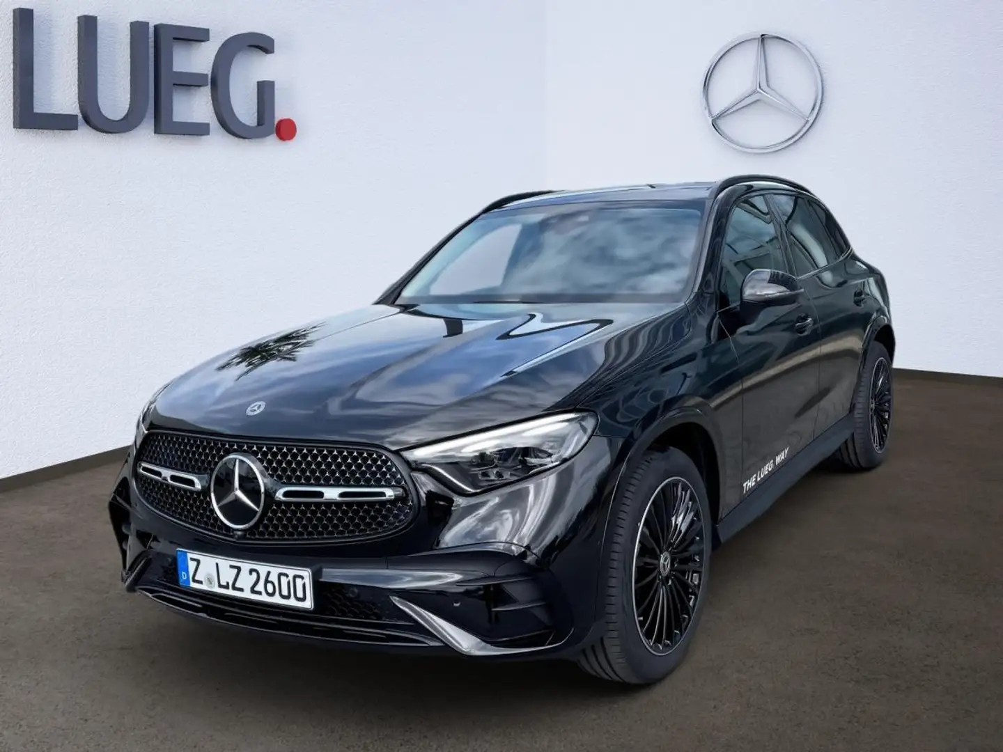Mercedes-Benz GLC 300 d 4MATIC AMG-EDITION-ADVANCED+NIGHT+AHK Schwarz - 1