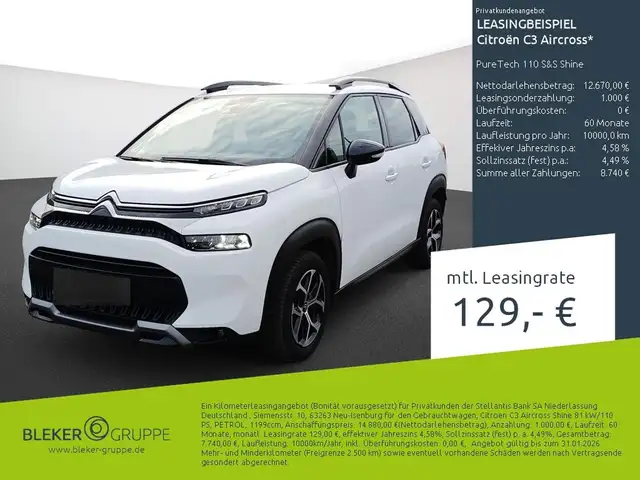 Citroen C3 Aircross PureTech 110 S&S Shine