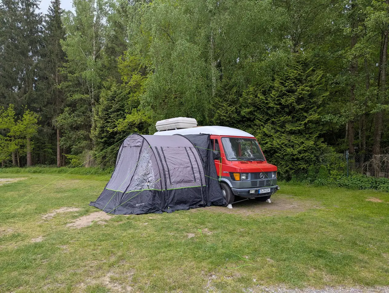 Mercedes-Benz T1 Bremer d207 Camper H-Kennzeichen, foto 5