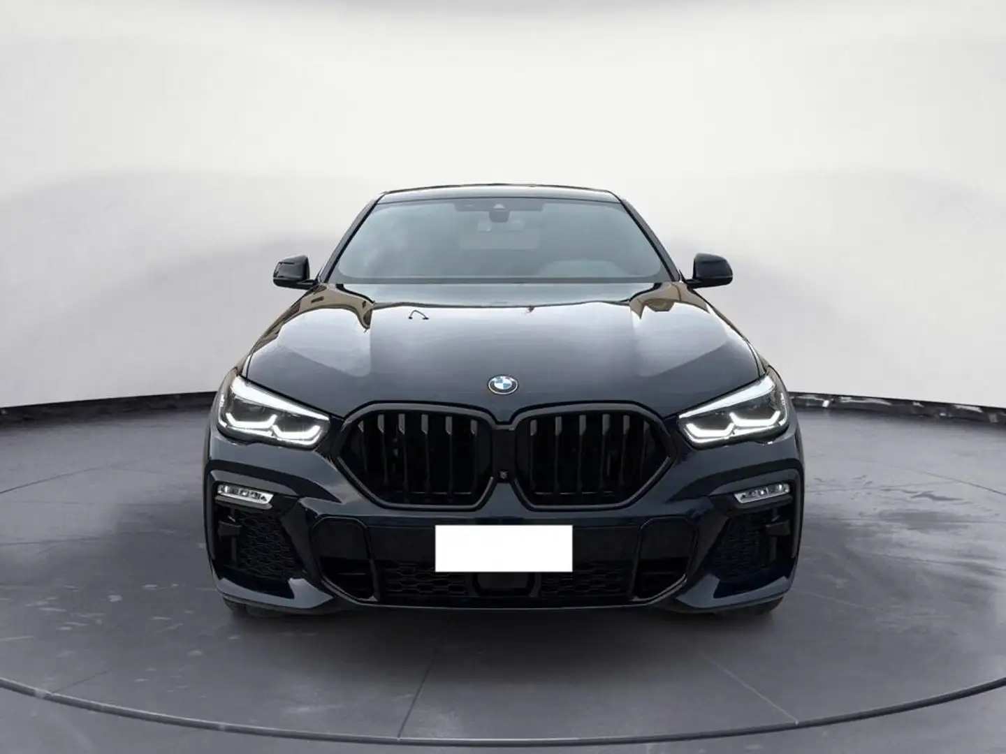 BMW X6 xdrive40d mhev 48V Msport auto Zwart - 2