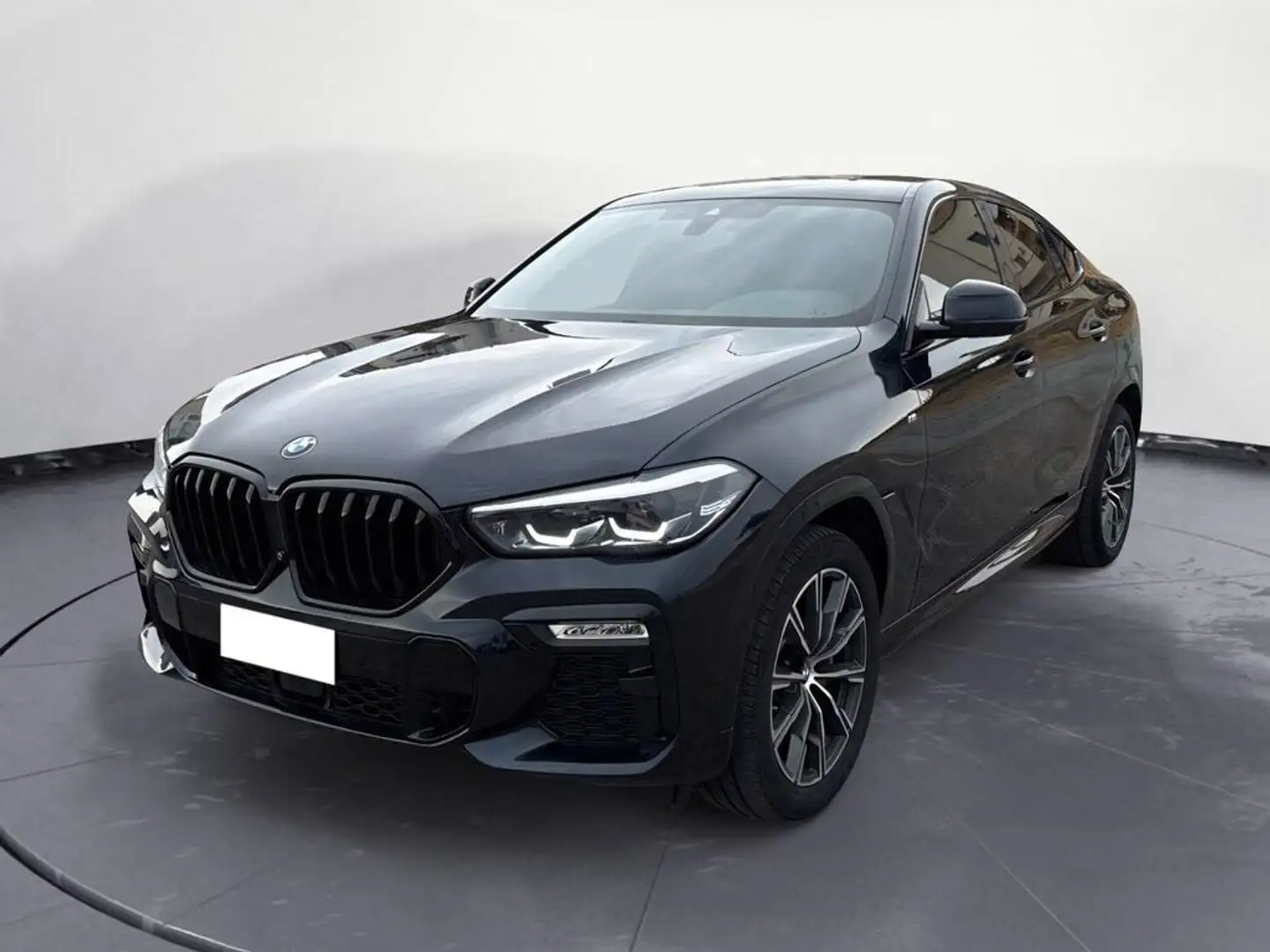 BMW X6 xdrive40d mhev 48V Msport auto Zwart - 1