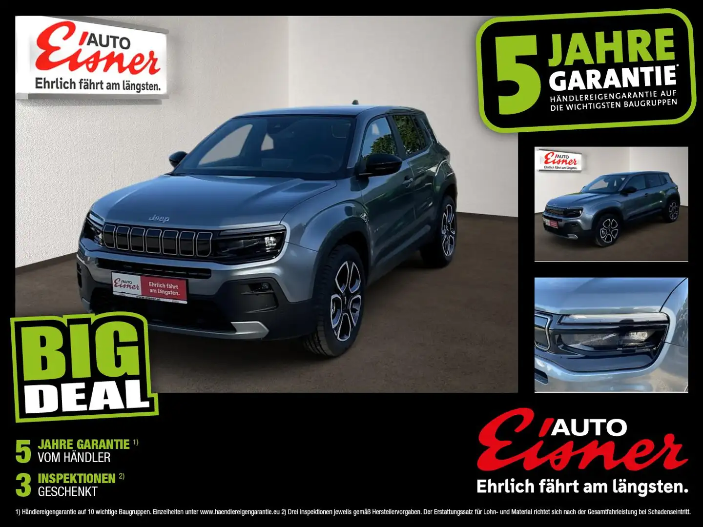 Jeep Avenger 1.2 GSE T3 SUMMIT Grau - 1