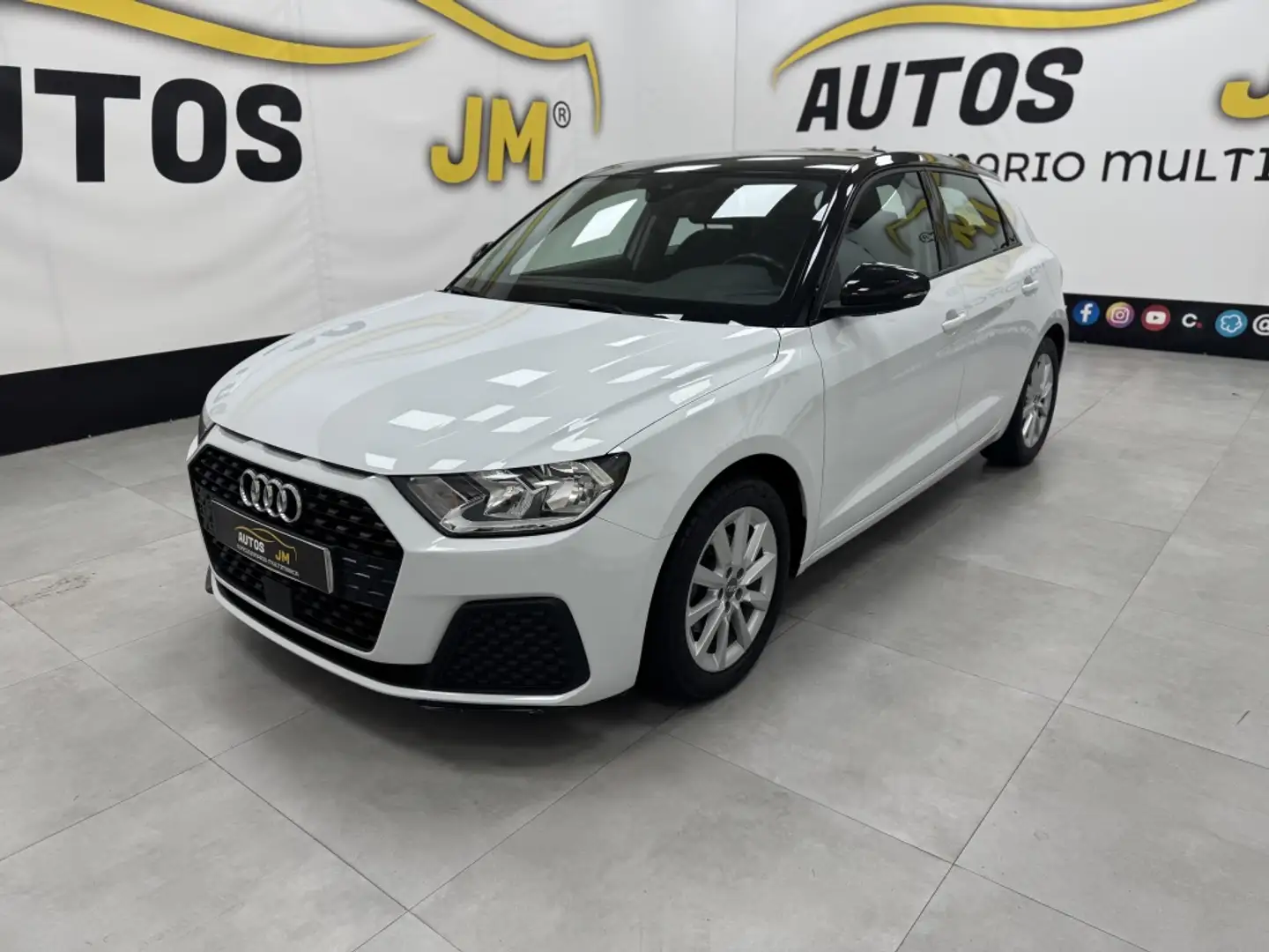 Audi A1 Sportback 30 TFSI Black line Blanco - 1