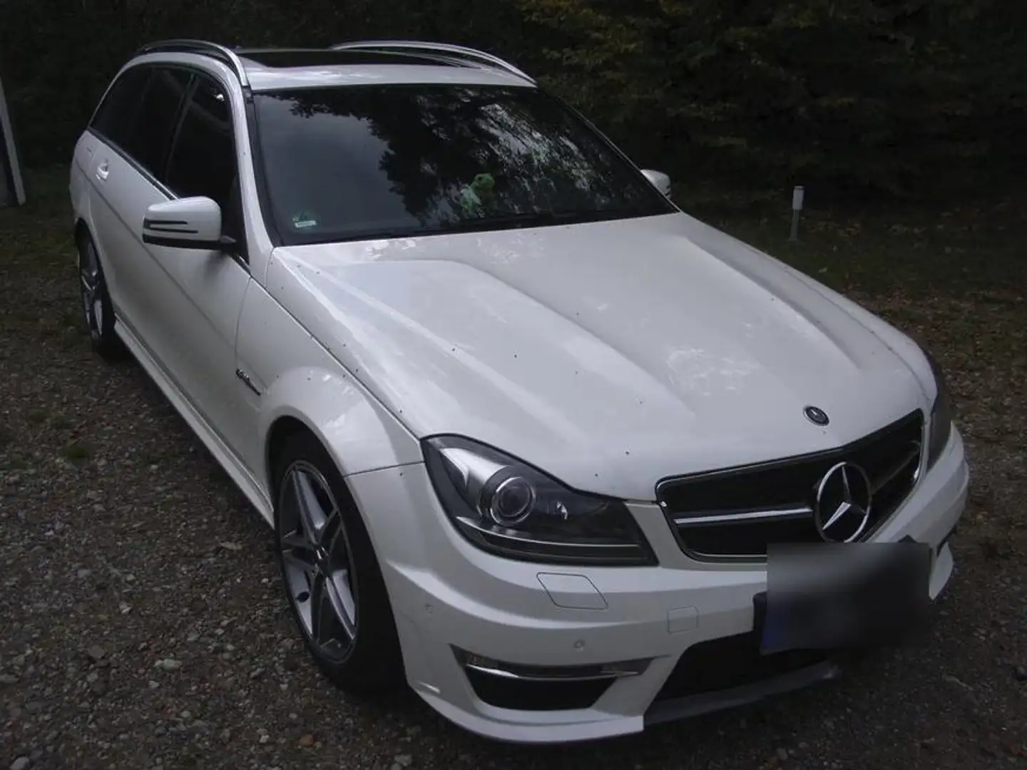 Mercedes-Benz C 63 AMG C 63 AMG T AMG SPEEDSHIFT MCT White - 1
