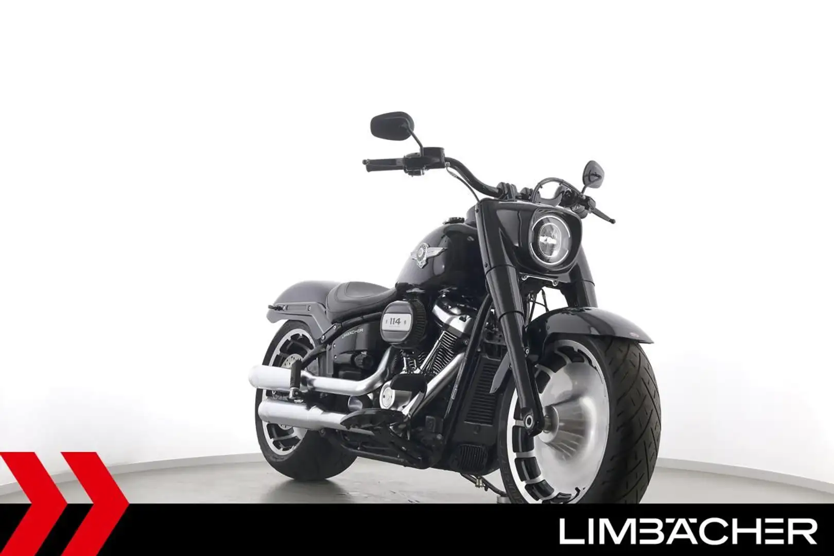 Harley-Davidson Softail FAT BOY 114 FLFBS, KessTech Negro - 2