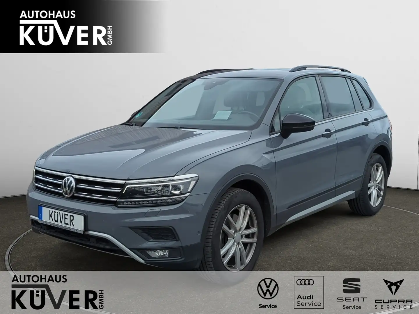 Volkswagen Tiguan Comfortline 2,0 TDI DSG Navi+ACC+AHK+LED Grau - 1