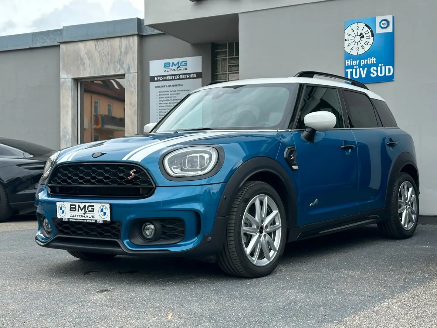 MINI Cooper SD Countryman Countryman SD All4 JCW HUD H/K PANO ACC AHK CAM Blau - 1