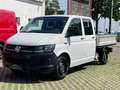 Volkswagen T6 Transporter T6 2.0 TDI/Pritsche/DOKA/KLIMA/AHK 2,2to/1.H/TOP Weiß - thumbnail 1