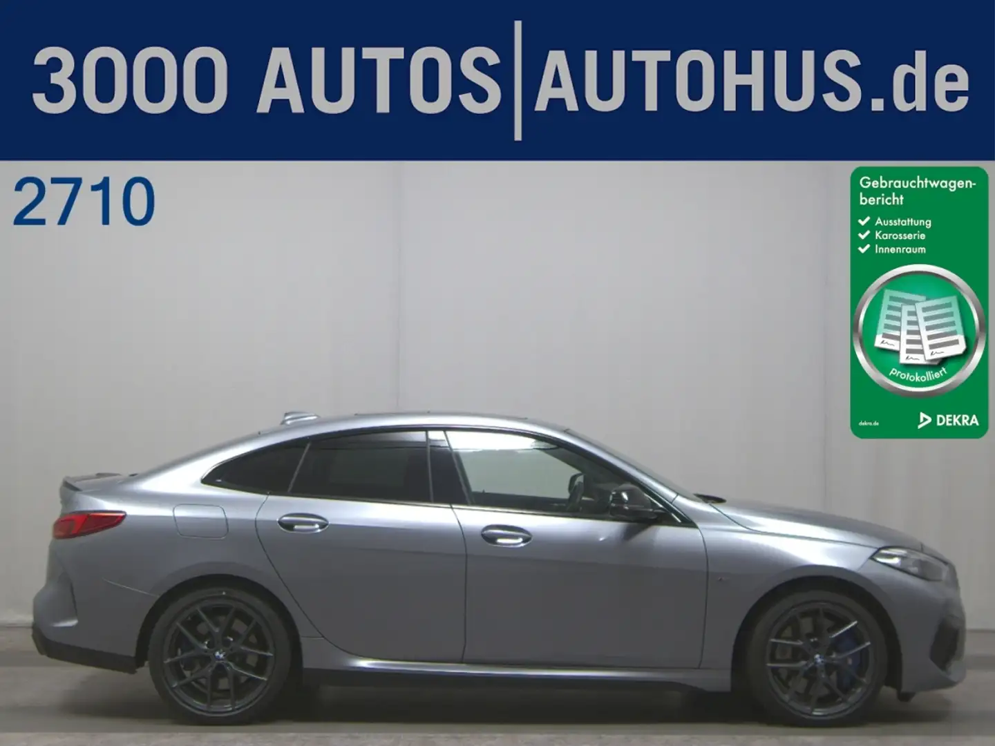 BMW 235 Mi xDr Navi LED LC prof Pano H/K Gris - 1