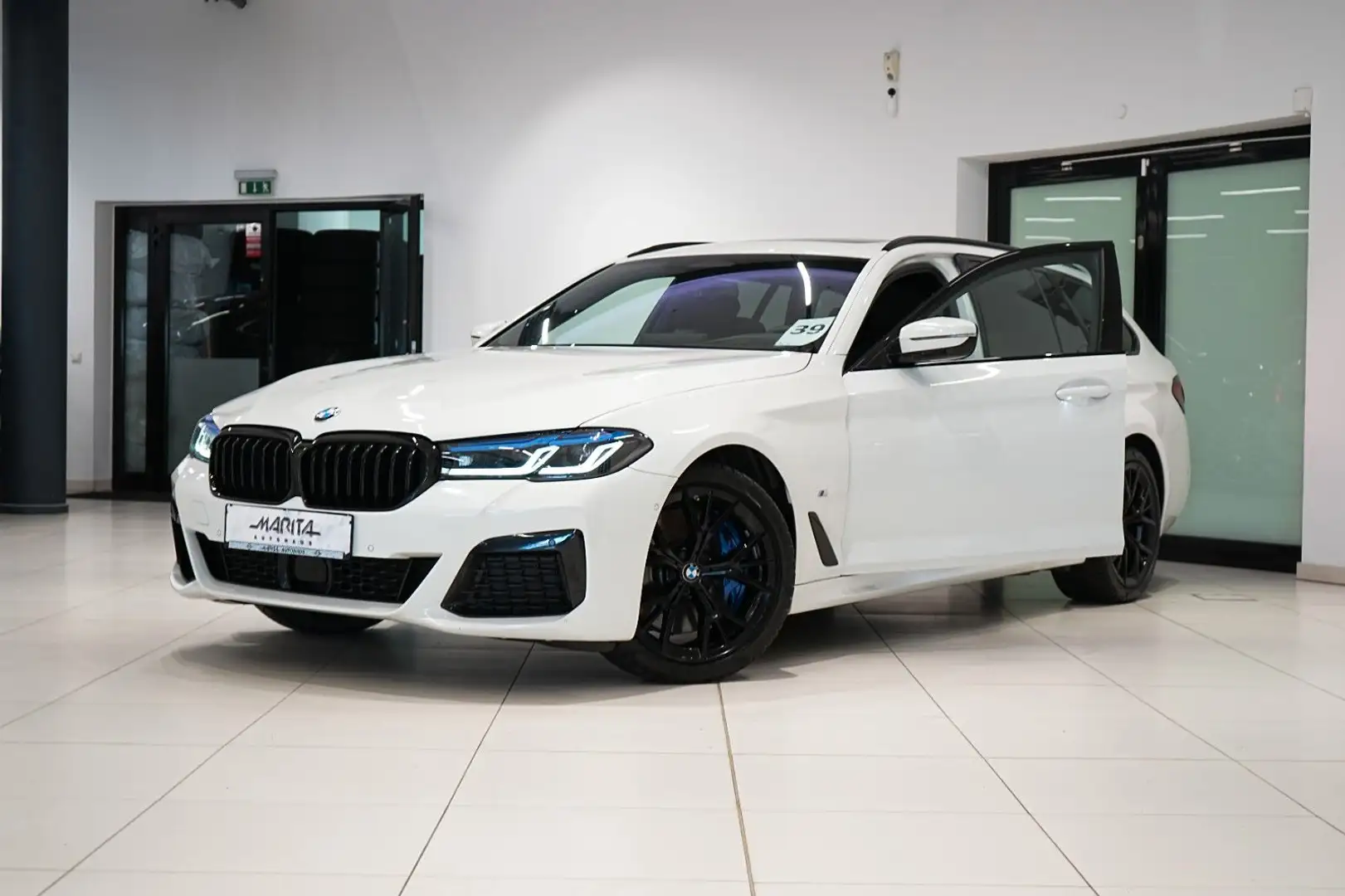 BMW 540 i|M-PAKET|HUD|ACC|KAMERA|MEMO|PANO|H&K|LASER| Weiß - 1