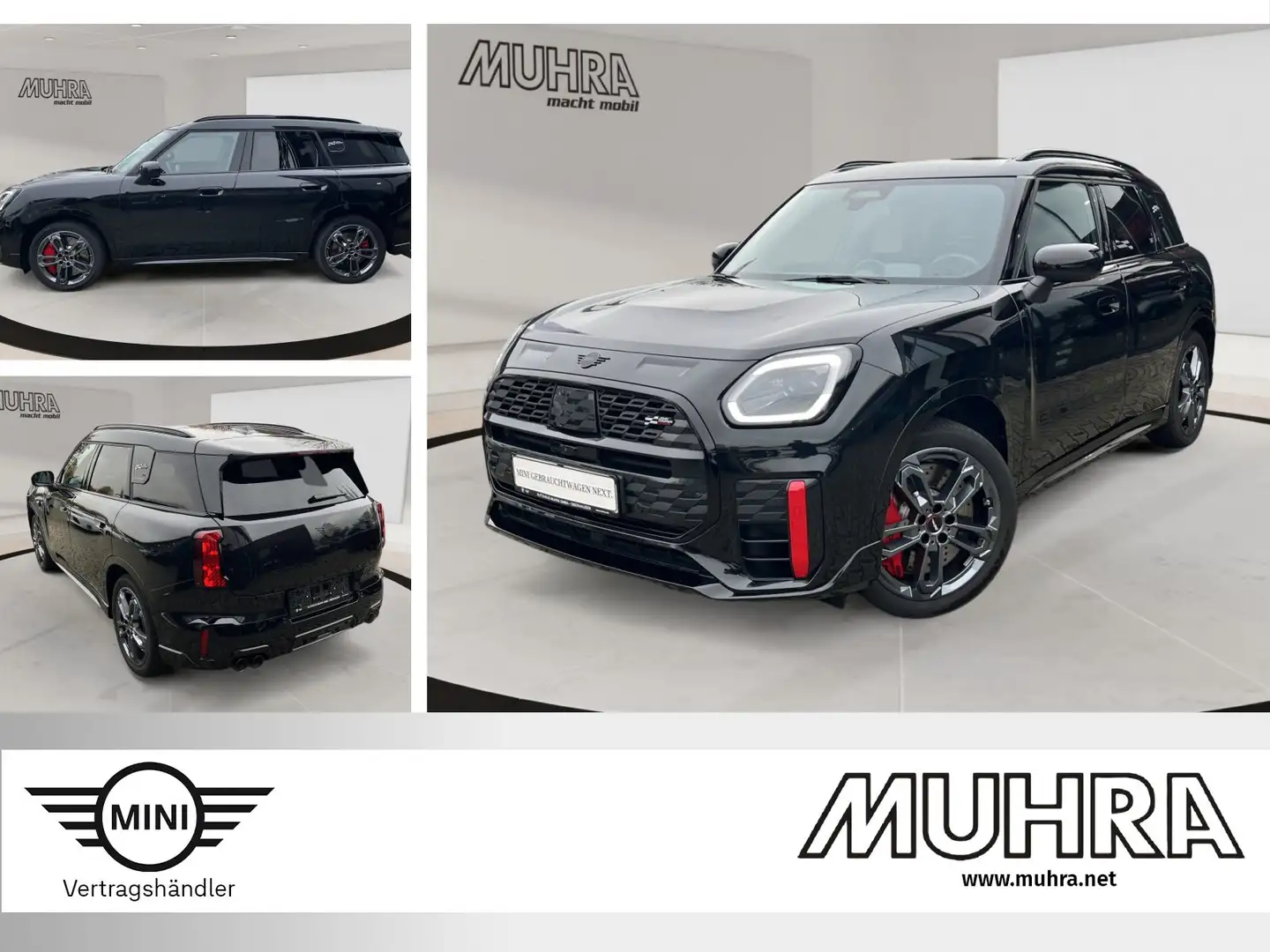 MINI John Cooper Works Countryman John Cooper Works ALL4 Pano Memorysitz Massage Len Negru - 1