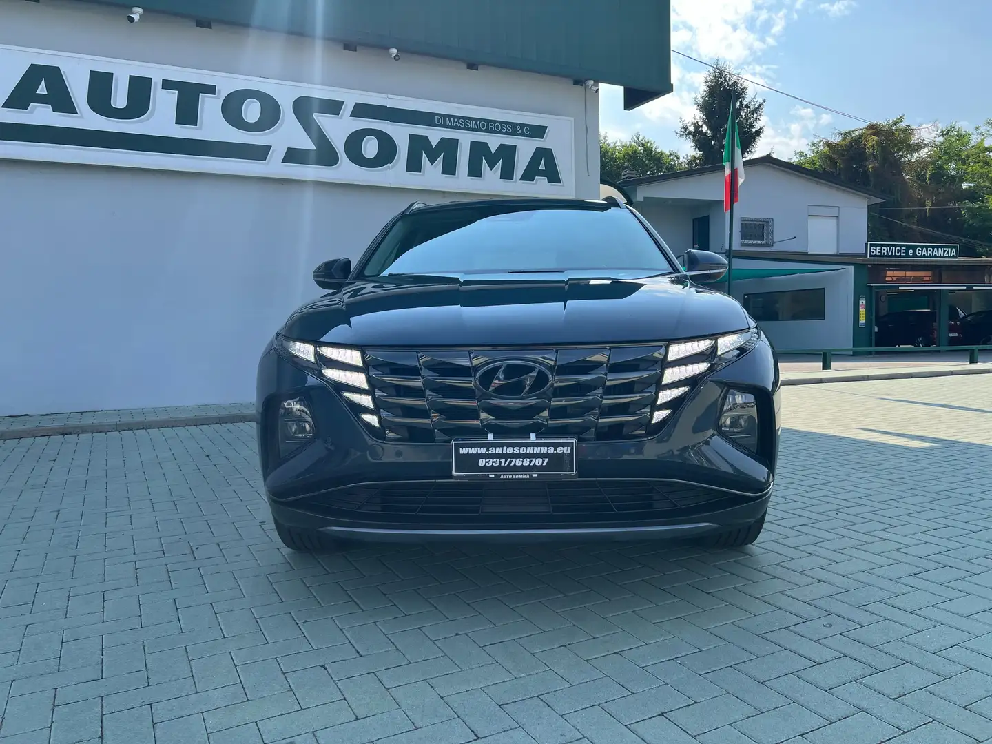 Hyundai TUCSON 1.6 hev Exellence 2wd auto  FULL OPTIONAL Grigio - 2