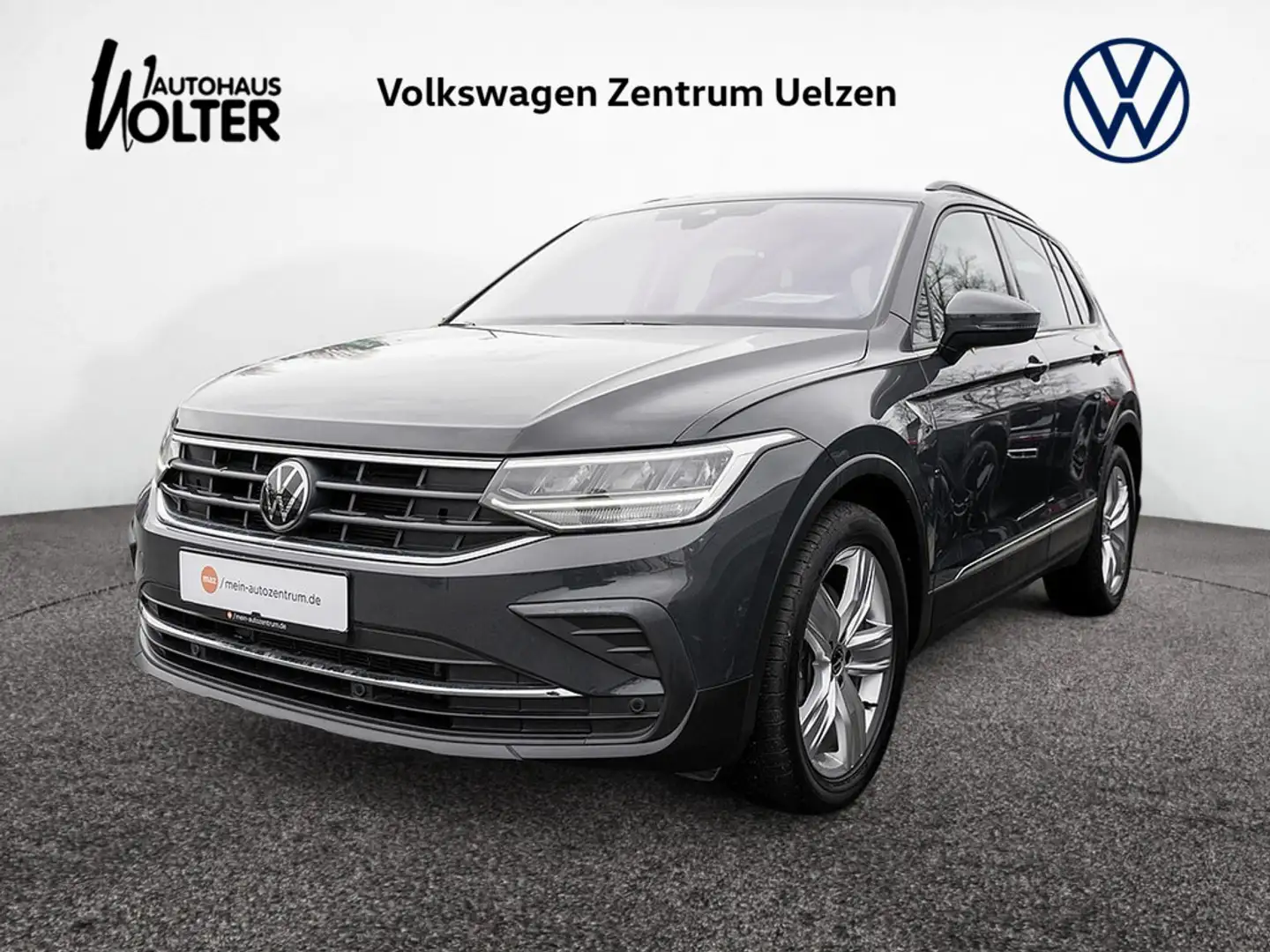 Volkswagen Tiguan 2.0 TDI Life 4M DSG AHK KAM H-K NAVI L Grau - 1