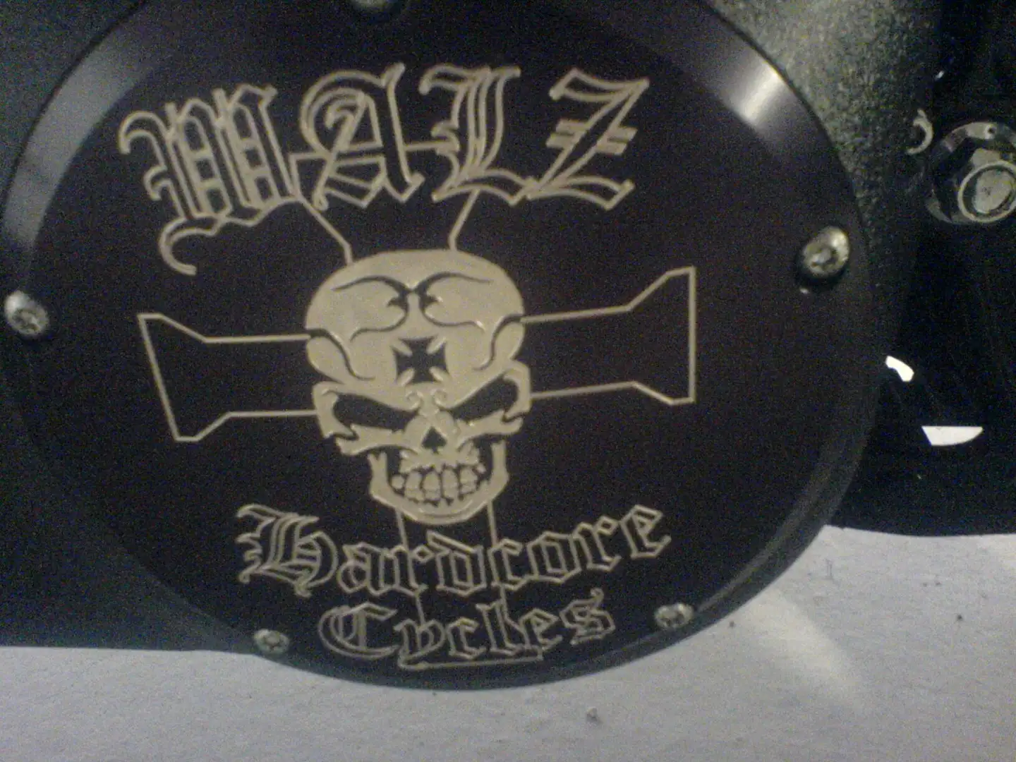 Harley-Davidson Night Train Walz Hardcore Style Zwart - 2