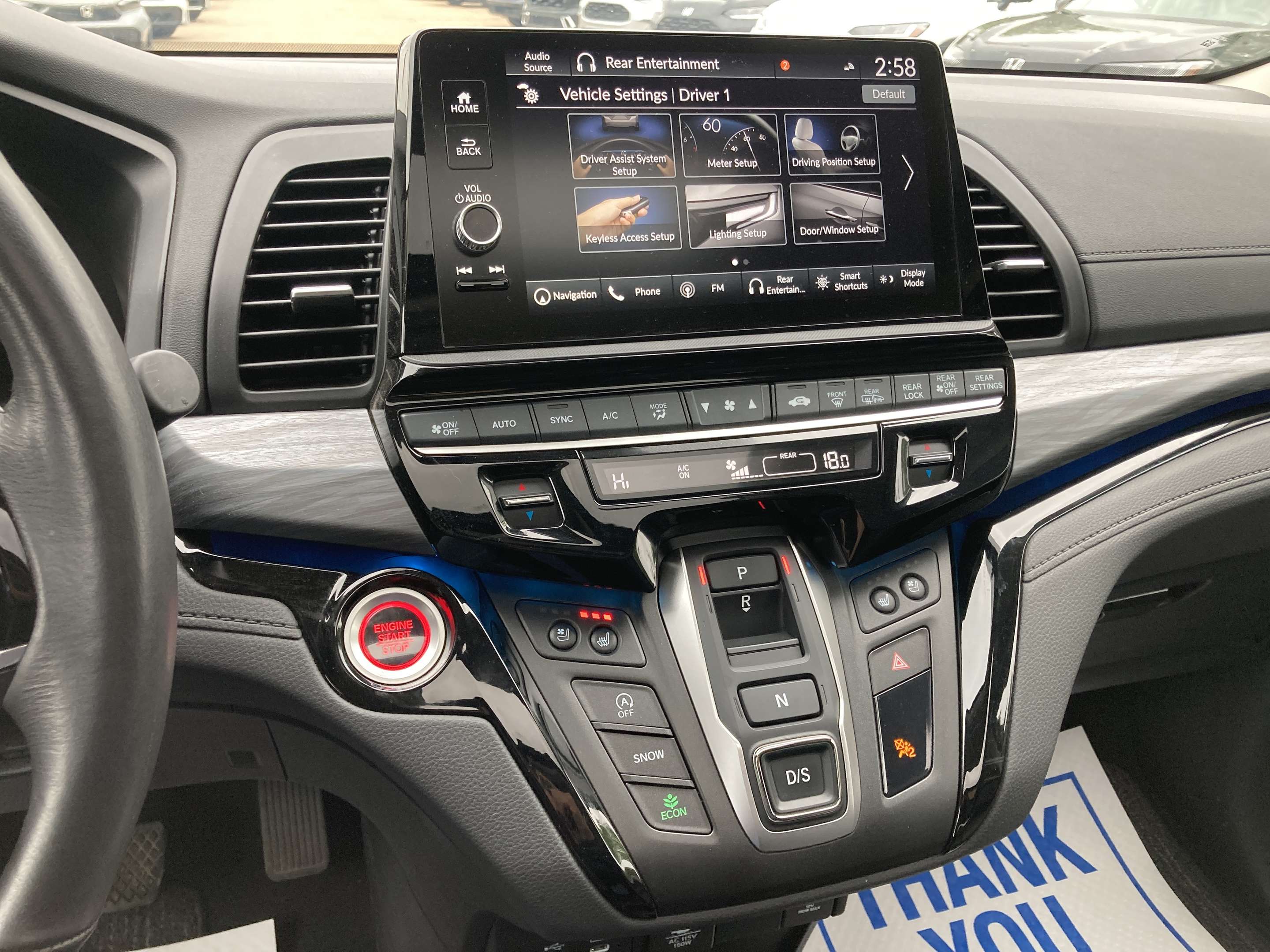 used 2025 Honda Odyssey car, priced at $54,900