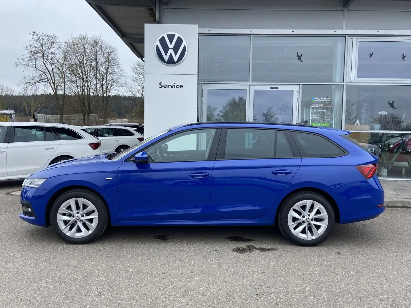 Skoda Octavia Combi 2.0 TDI Clever 17"+KOMFORTSITZE+AH Blau - 2