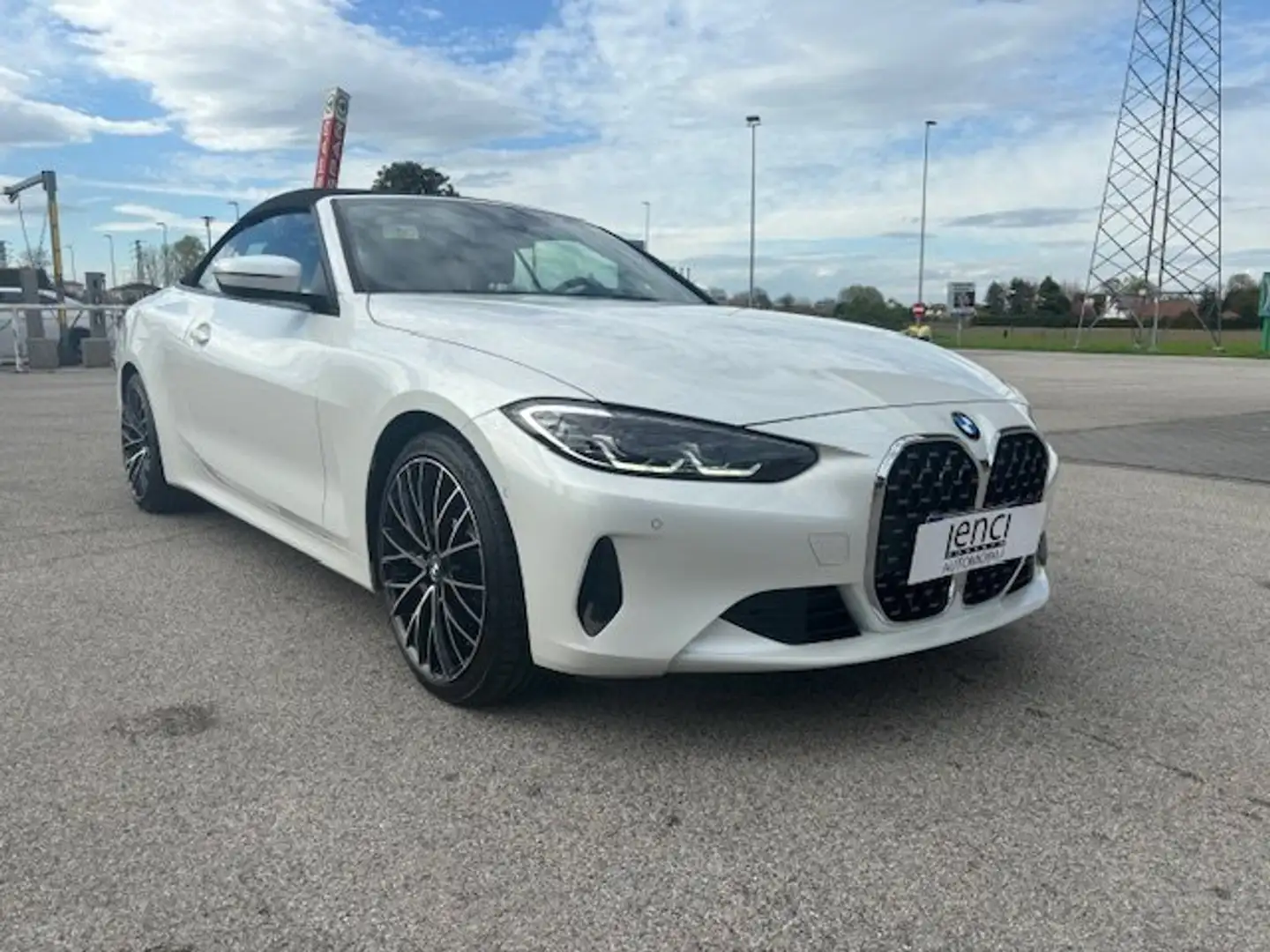 BMW 420 420i Sport auto CABRIO, CERCHI MSPORT, Blanco - 1