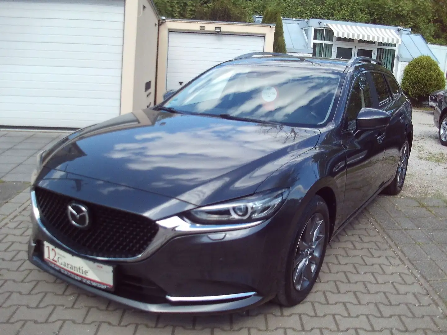 Mazda 6 Kombi Exclusive-Line AWD LED,HEAD UP,PDC,ALU, Gris - 1