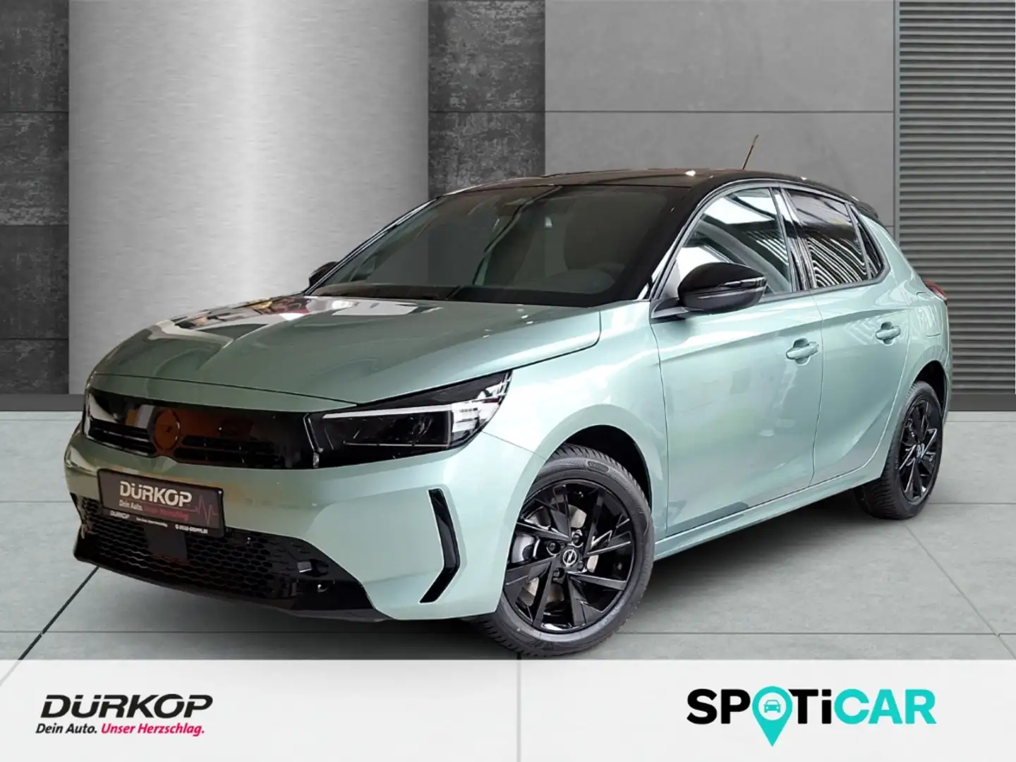 Opel Corsa YES Turbo Mild-Hybrid 81kW 6-AT Komfort-Paket 8-Sp Grün - 1