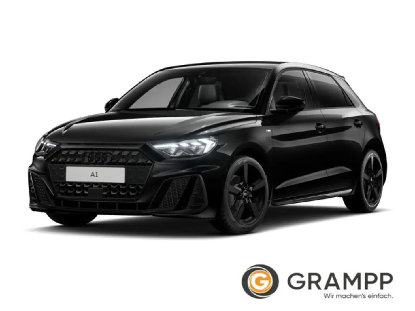 Audi A1 S line LED+ONLINE NAVI+ISOFIX+SHZ+ Schwarz - 1