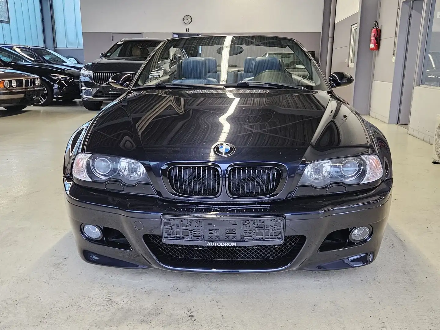 BMW M3 Cabrio Facelift+Navi+H/K+Deutsches-Fahrzeug Schwarz - 2