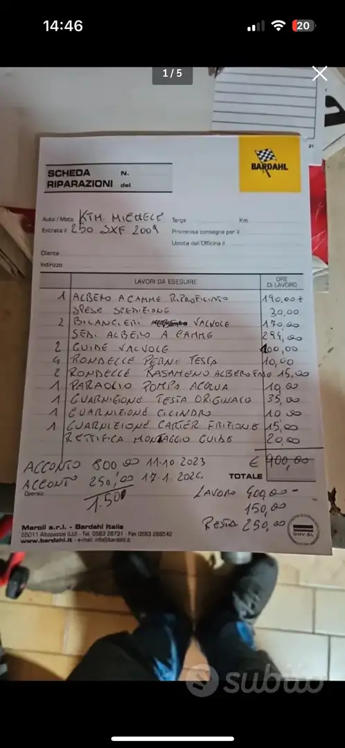 KTM 250 SX-F Originale - 1