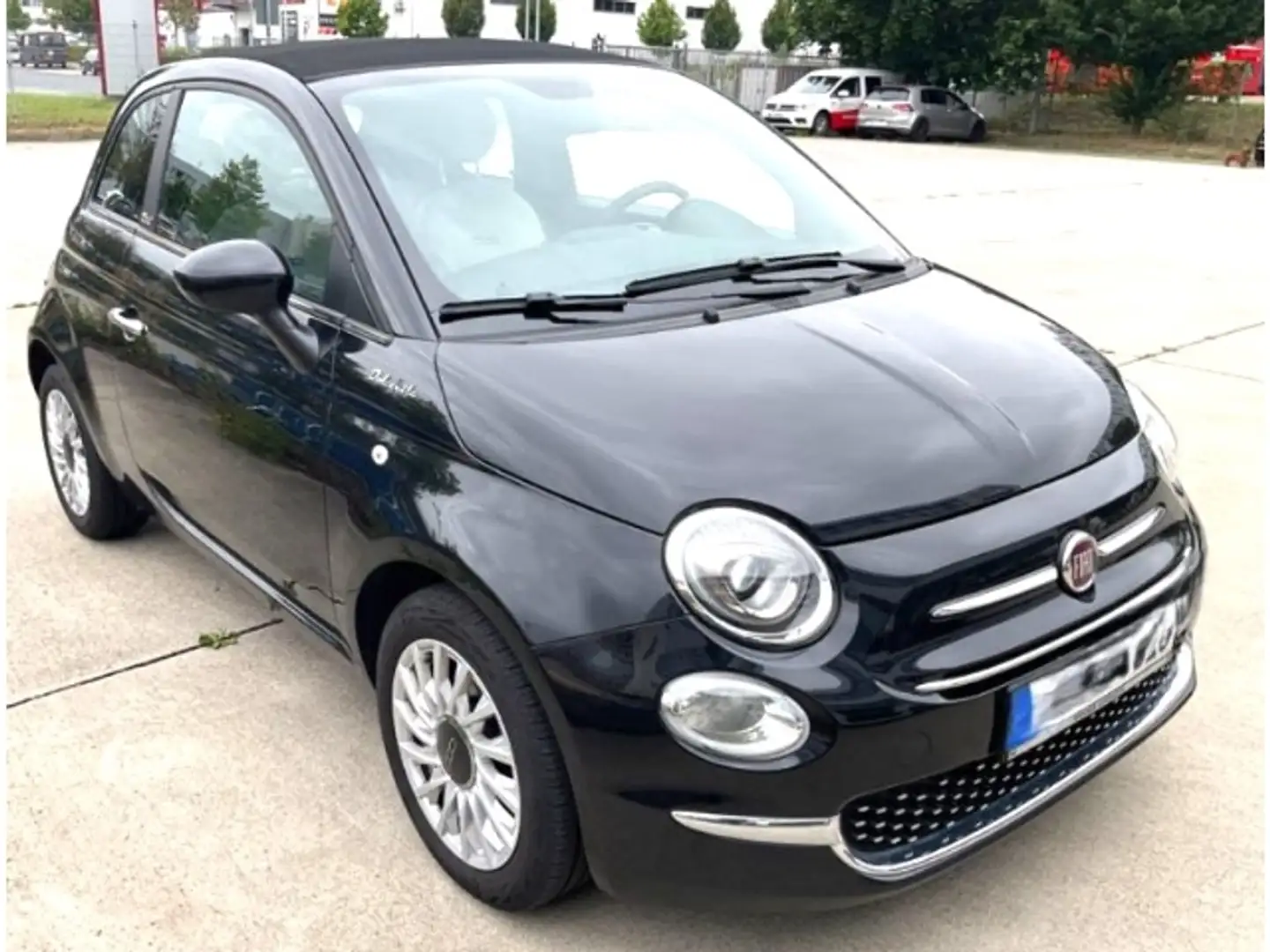 Fiat 500C DolceVita 1.0 Mild Hybrid EU6d MY21 UConnect DAB Schwarz - 2