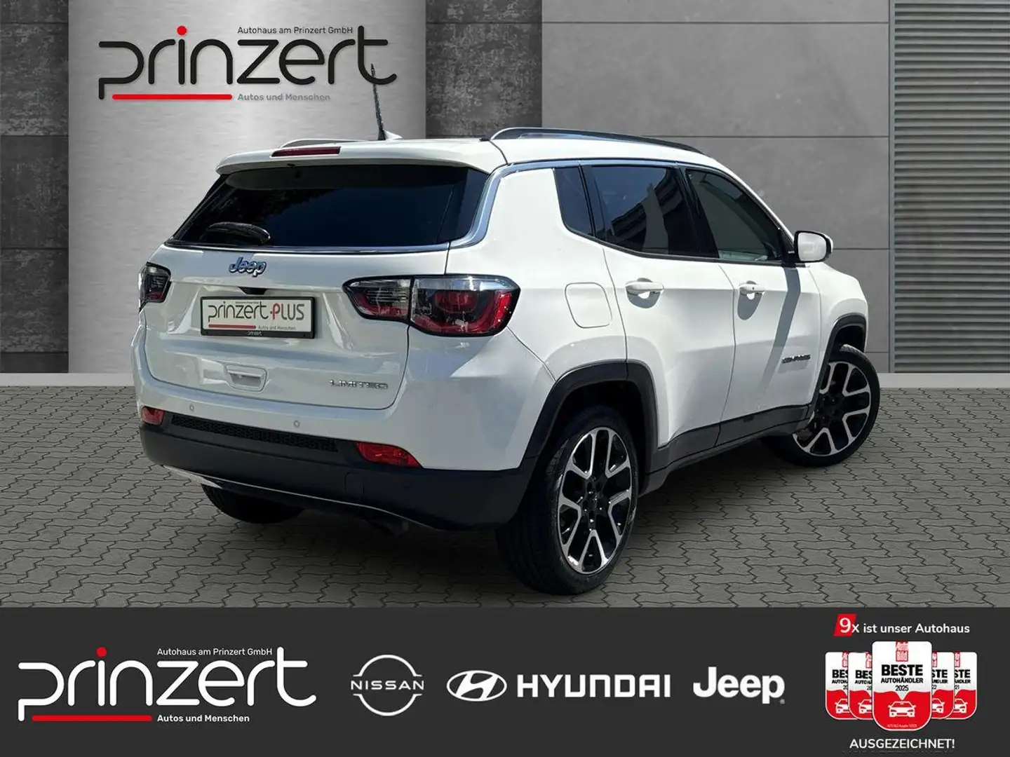 Jeep Compass 1.4 M-Air "Limited" Beats*Leder*Technologie-Paket Weiß - 2