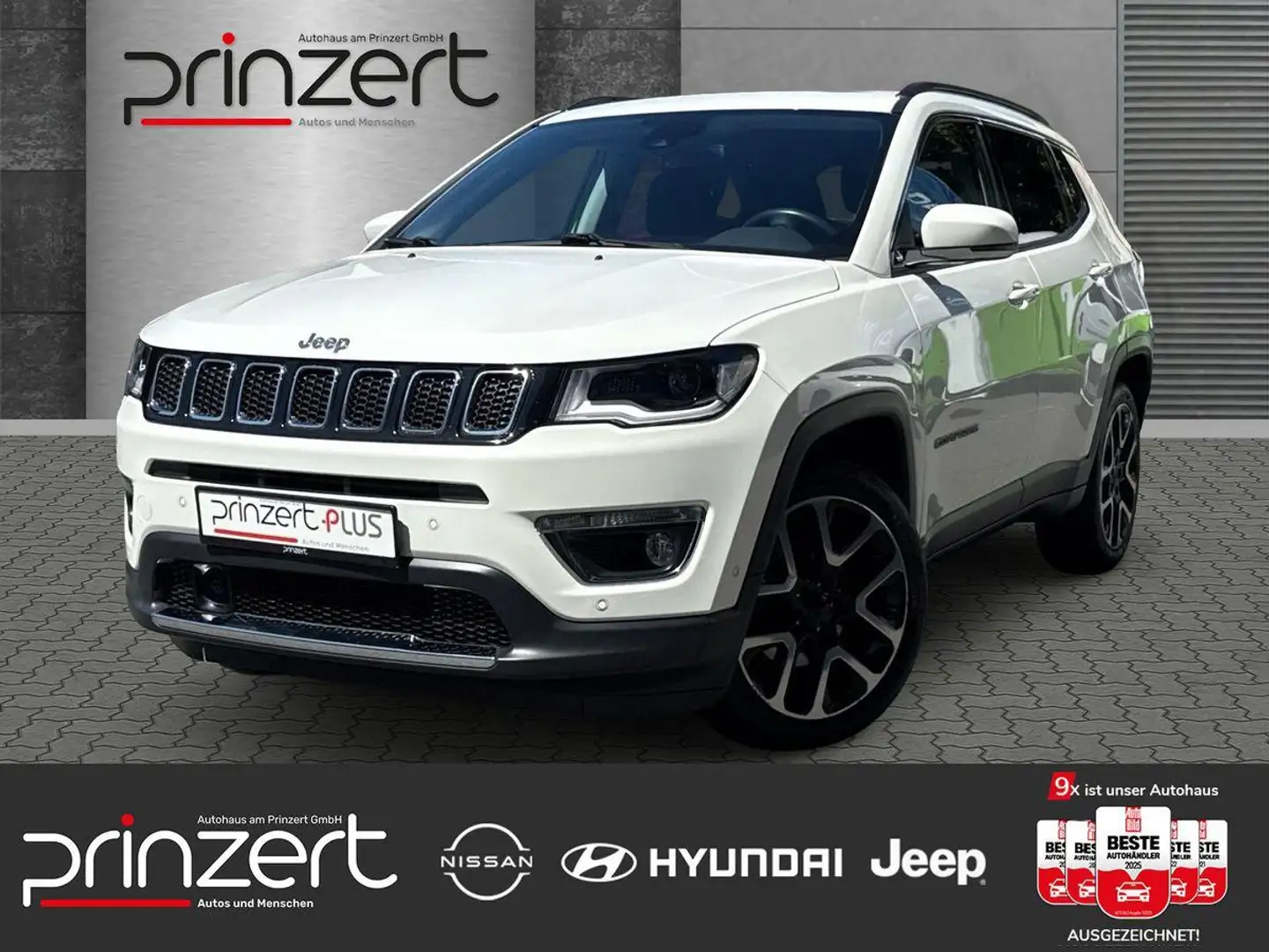Jeep Compass 1.4 M-Air "Limited" Beats*Leder*Technologie-Paket Weiß - 1