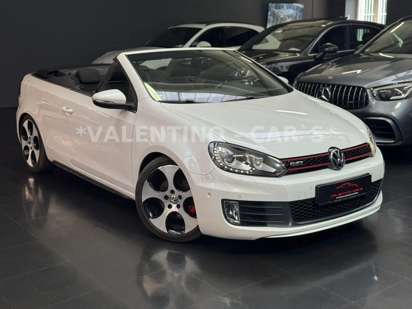 Volkswagen Golf VI Cabriolet GTI/DSG/BiXen/Dynaudio/Kamera Blanco - 1