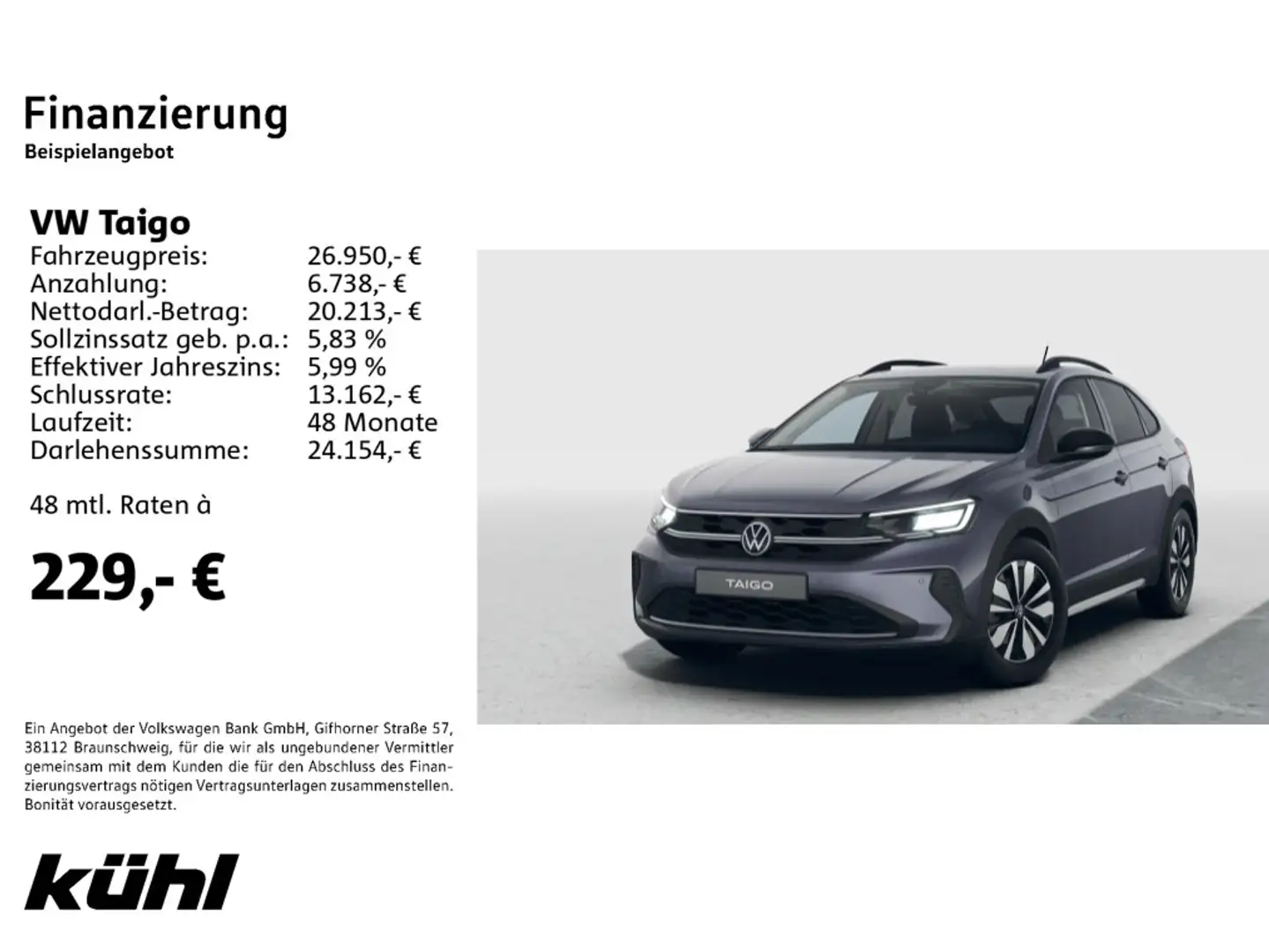 Volkswagen Taigo 1.0 l TSI OPF Goal Gris - 2