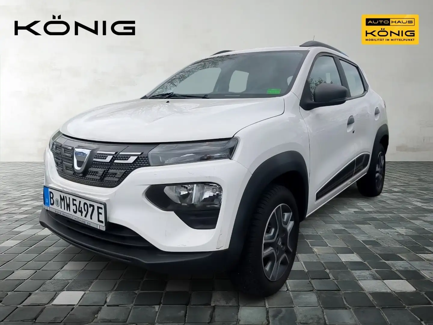 Dacia Spring Business Automatik Klima*Navi*Rückfahrcam Weiß - 1