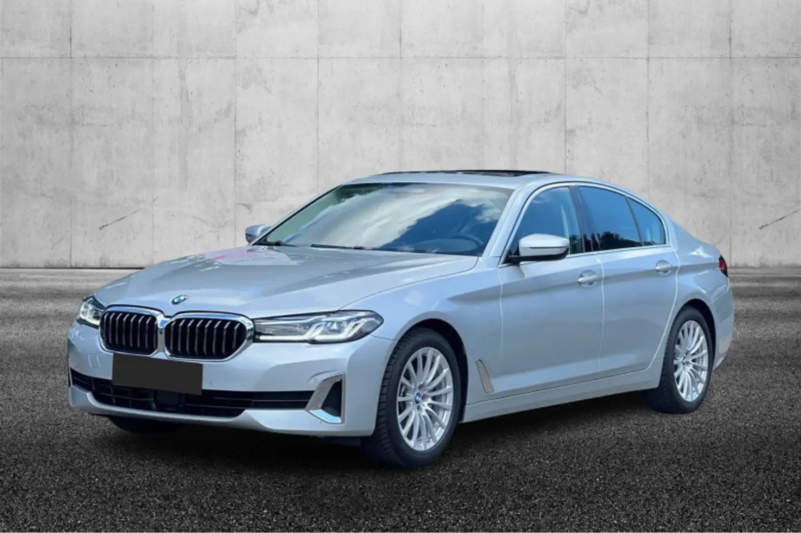 BMW 520 d 48V Luxury Argent - 2