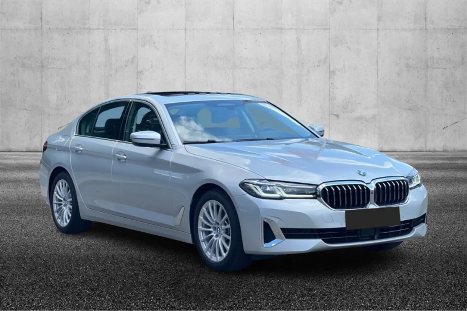 BMW 520 d 48V Luxury Argent - 1