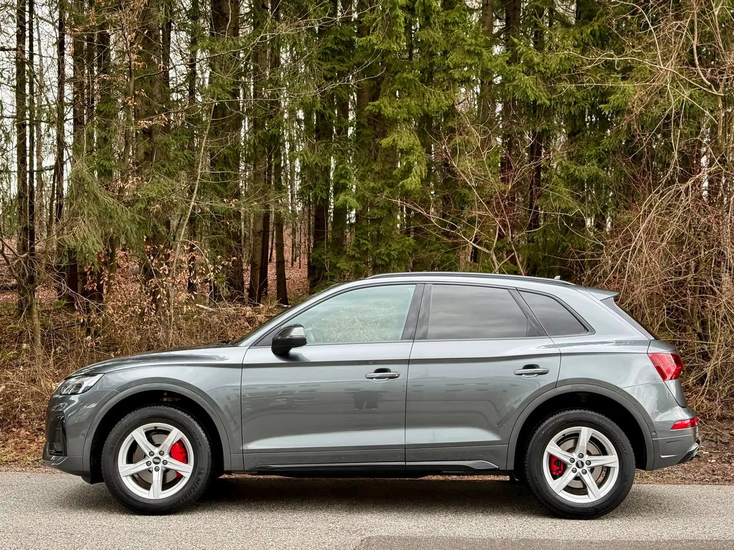 Audi Q5 40TDI 4X4 Sline*360CAM*AHK*TOTWIN*MATRIX*MEMORY* Grau - 2