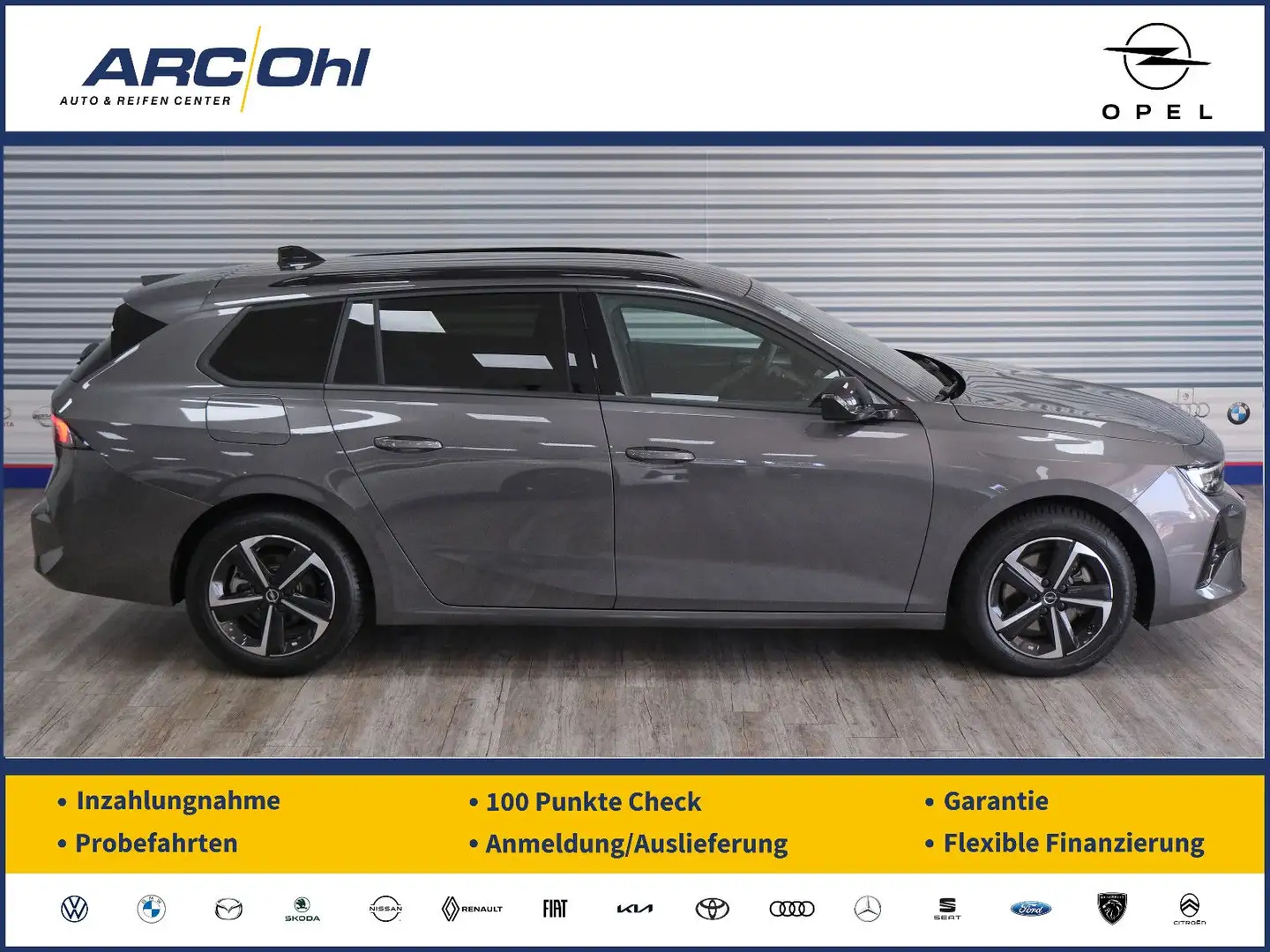 Opel Astra L 1.2 ST GS *MULTIM/MATRIX/SHZ/PDC/360* Gris - 1