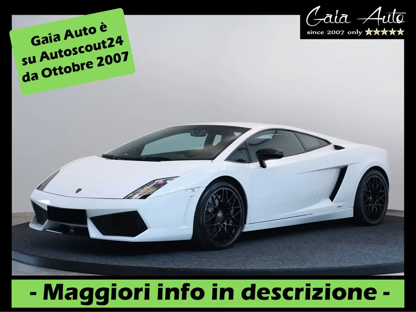 Lamborghini Gallardo Coupe 5.0 520 e-gear (varie disponibilità) Bianco - 1
