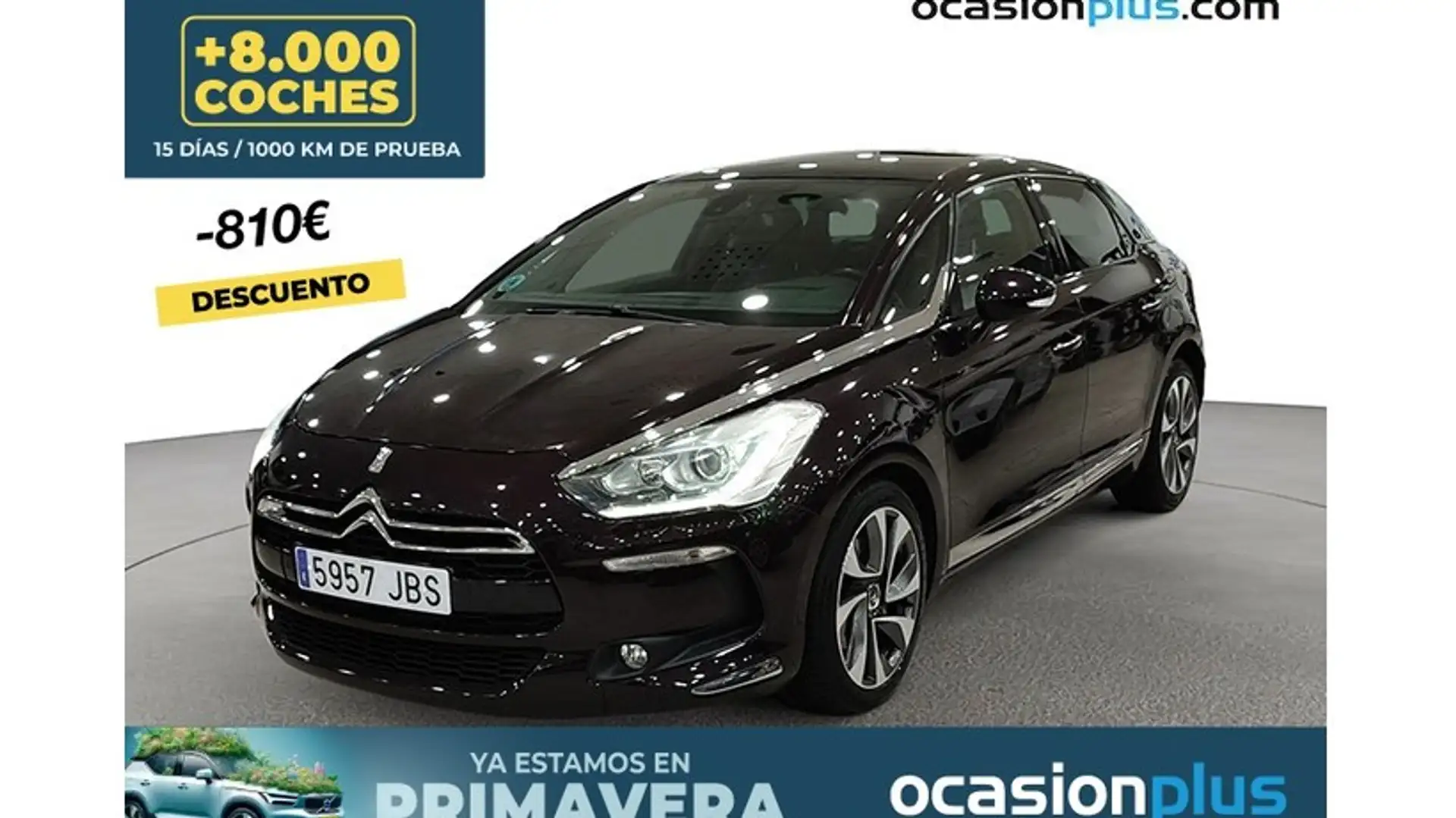 Citroen DS5 2.0BlueHDi Style EAT6 180 Fioletowy - 1