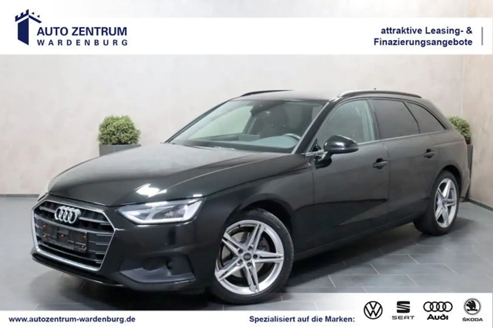 Audi A4 Avant 35 TDI S-tronic PANO LED NAVI TEMPO SHZ Negru - 1