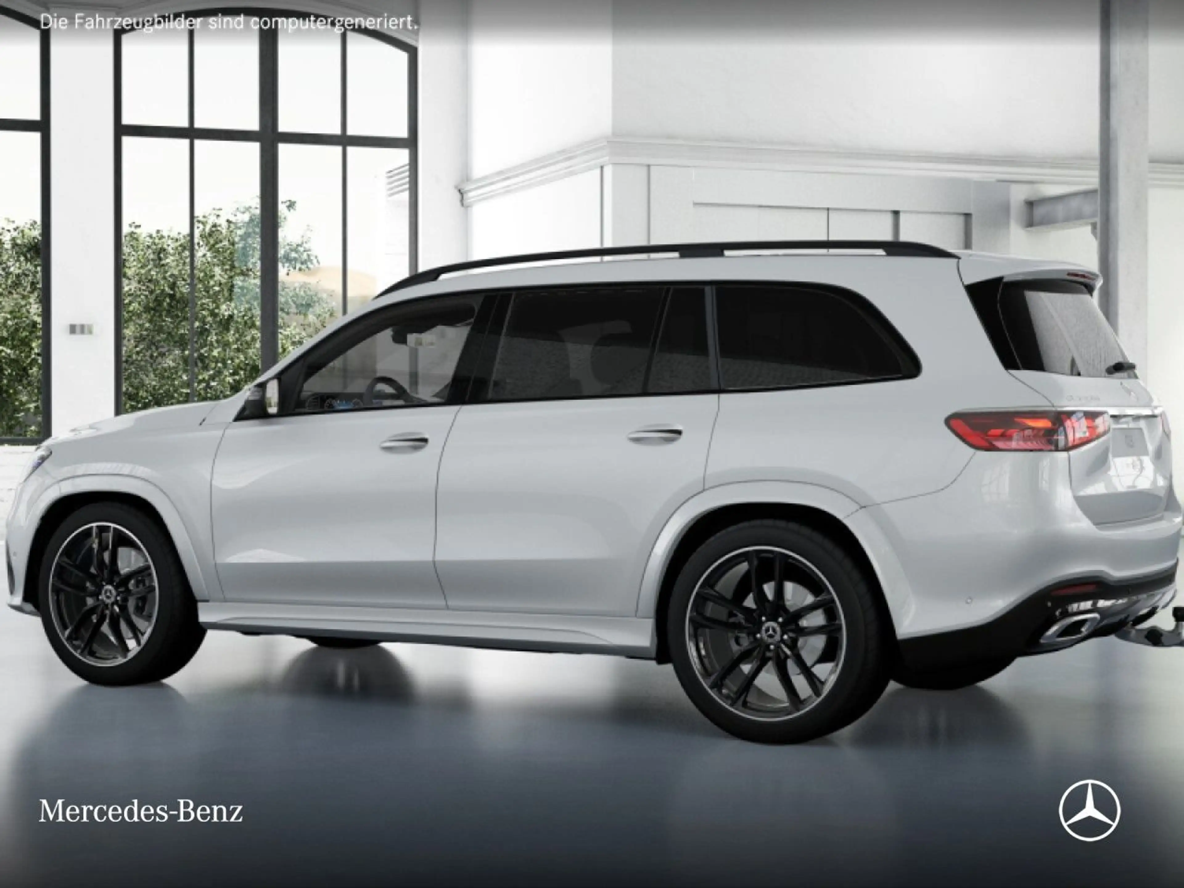 Mercedes-Benz GLS 450 d 4M AMG+NIGHT+PANO+360+AHK+MULTIBEAM+HUD — photo 14