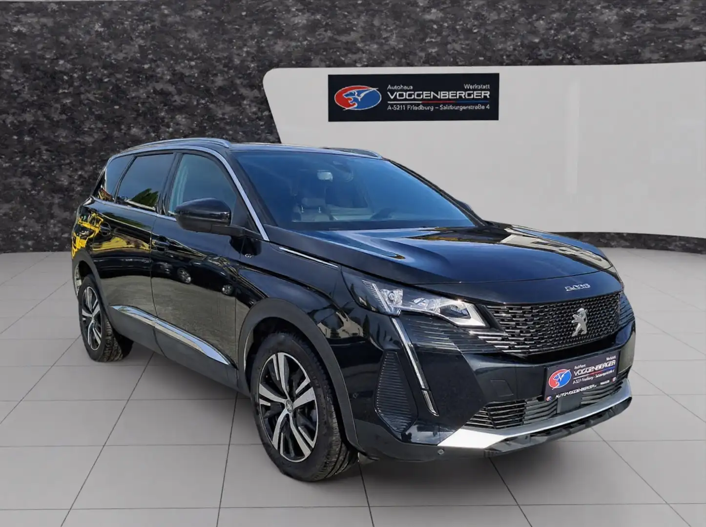 Peugeot 5008 GT  SH Rcam Nav ACC... Noir - 1