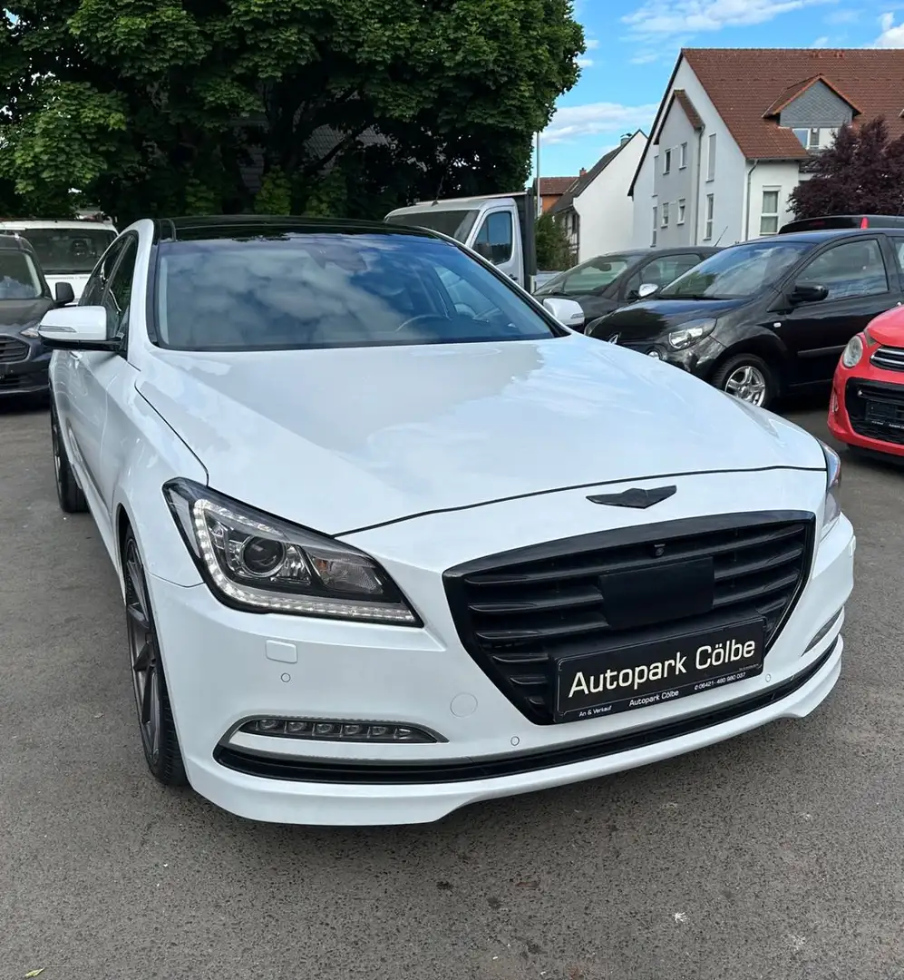 Hyundai Genesis 3.8 TÜV Neu*Allrad*Softclose* Head-up Weiß - 2