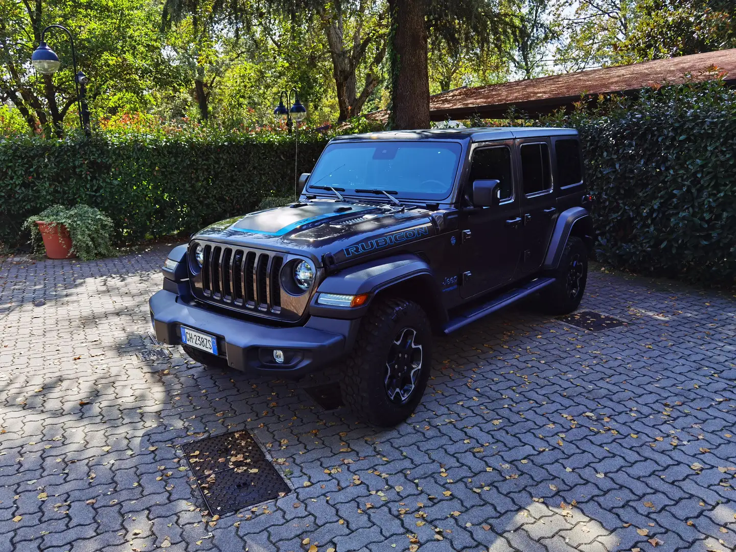 Jeep Wrangler Unlimited 2.0 atx phev Rubicon 4xe auto Gris - 1